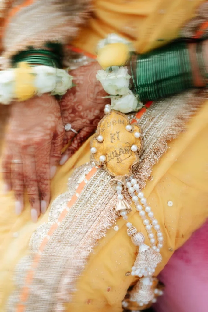 outdoor Mehndi ceremony in Orlando