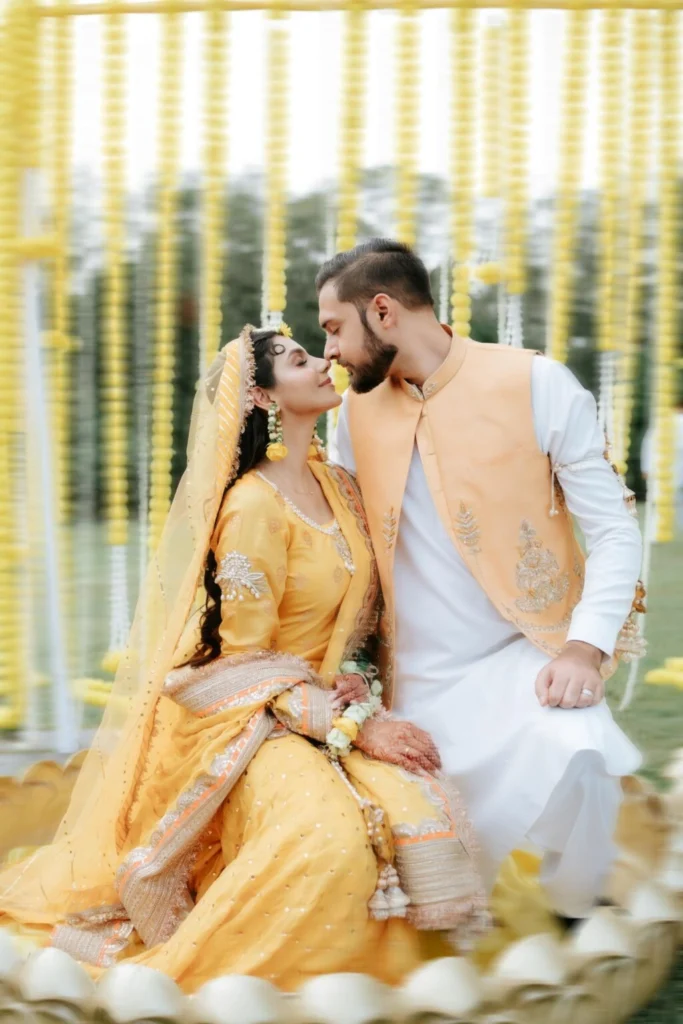 outdoor Mehndi ceremony in Orlando